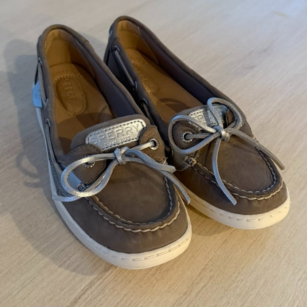 Sperry Angelfish Straight Shoes - Size 6 - Color Dove
